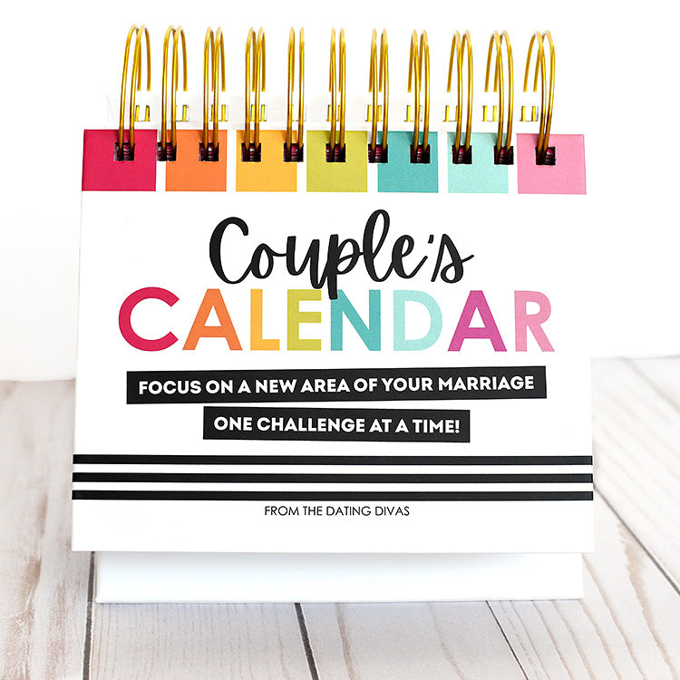 Couple’s Calendar PHYSICAL PRODUCT