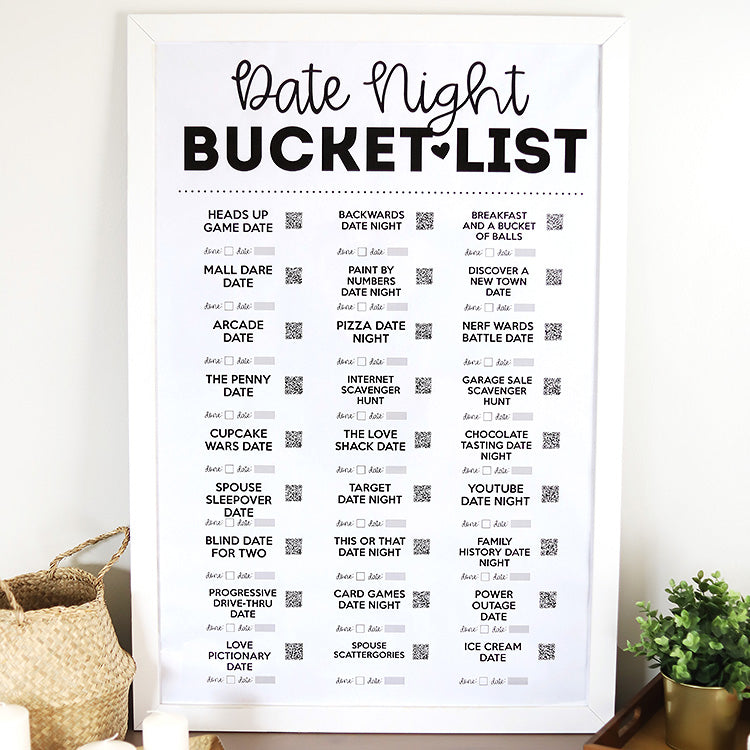 Date Night Bucket Lists