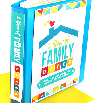 Year of Family Date Nights Binder Covers